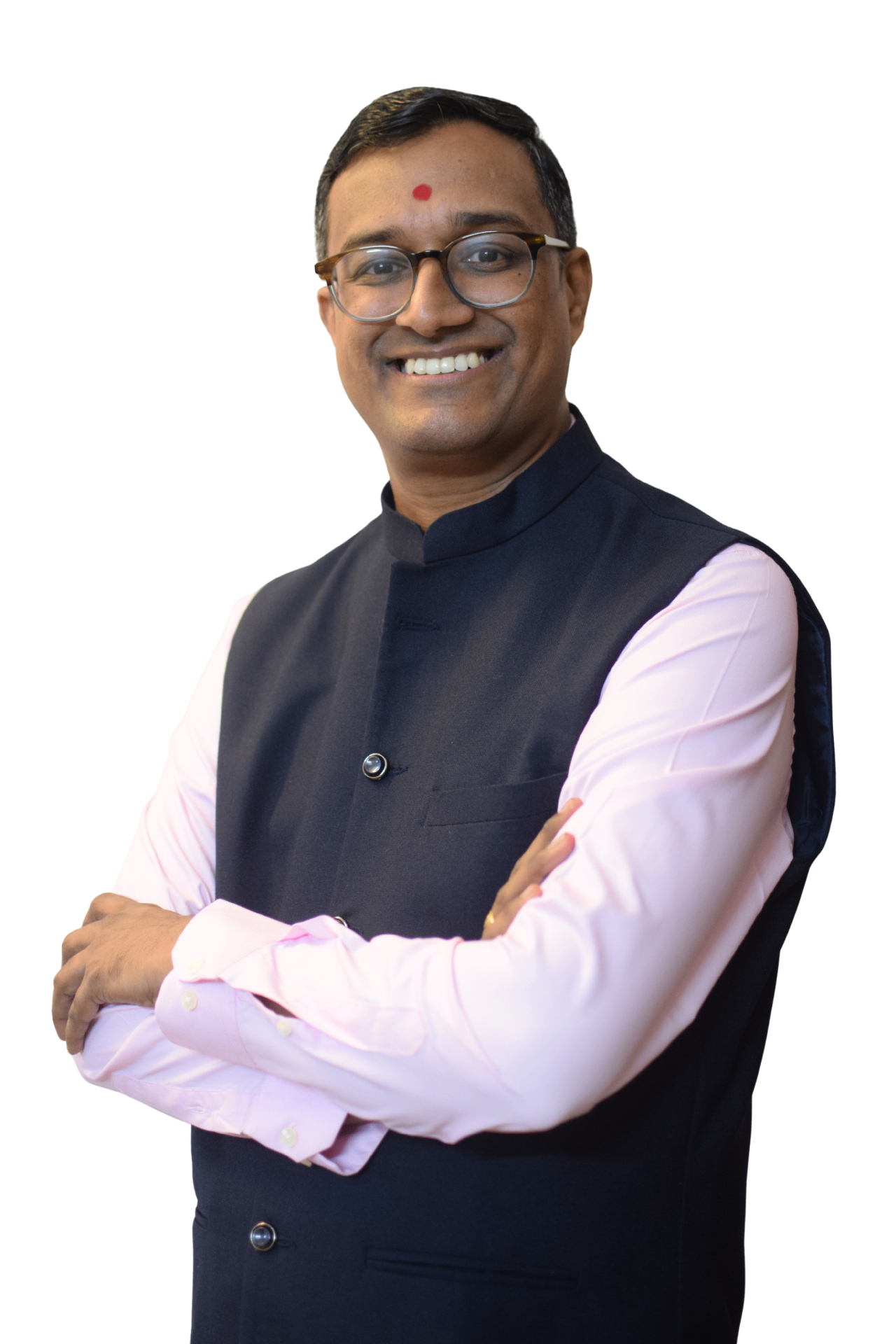 Portrait of Sanjeev Suryakumar, leadership coach and facilitator